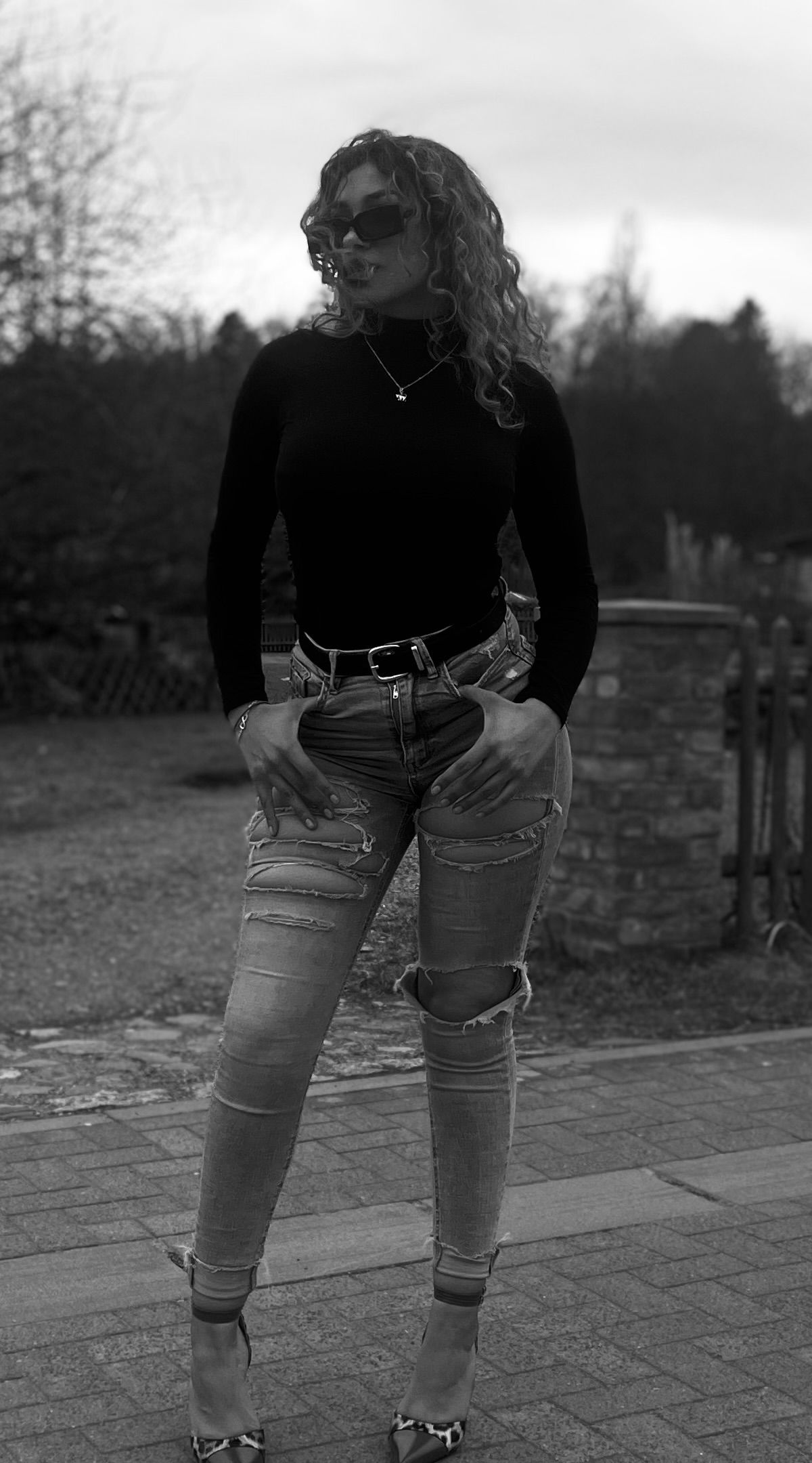 Tyra, Model aus Binz